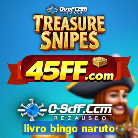 livro bingo naruto